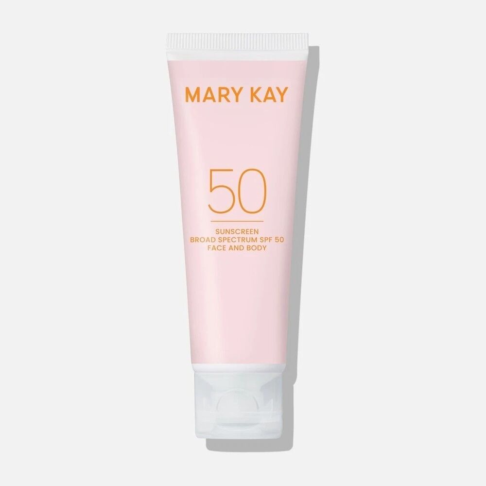 Mary Kay Sunscreen Broad Spectrum Face and Body SPF 50 4 Fl Oz Water Resistant